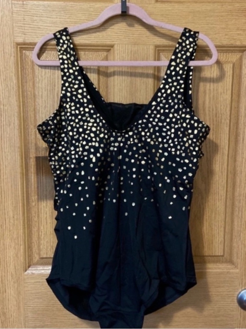 Nwt Swimsuits For All Lattice
Beaded trim 
Sarong One Piece plus size 24 cruise - Picture 4 of 4